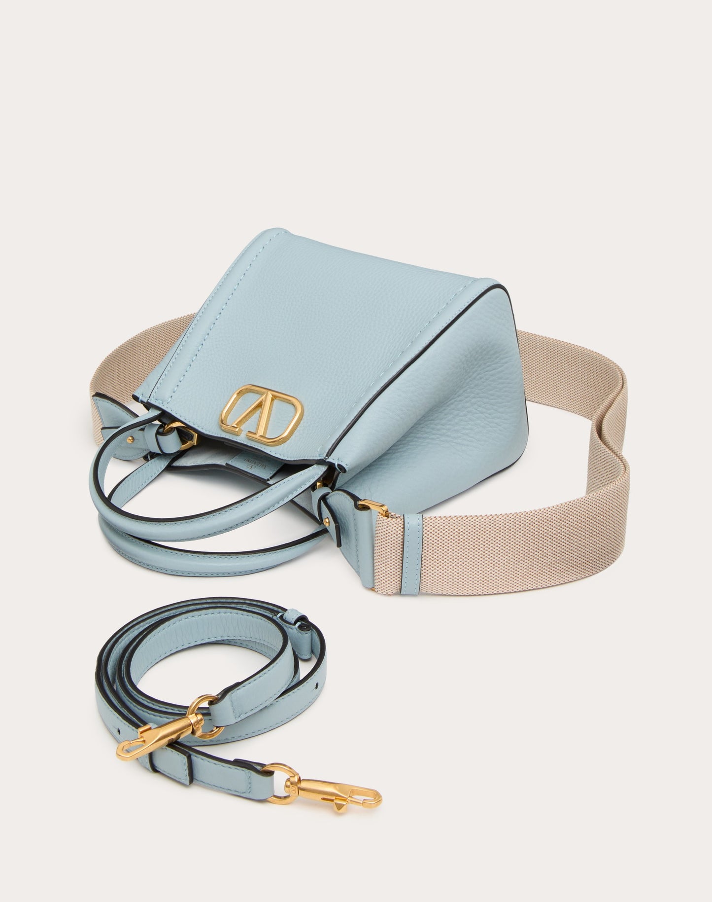 Valentino Garavani Alltime Small Handbag In Grainy Calfskin