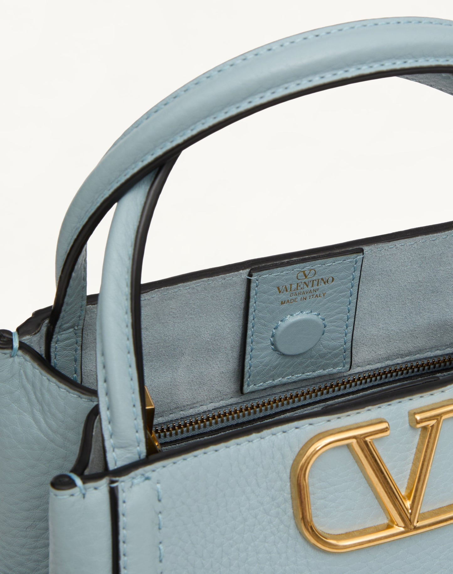 Valentino Garavani Alltime Small Handbag In Grainy Calfskin