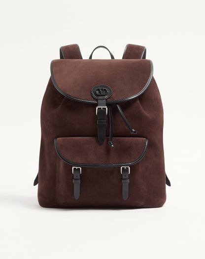 Valentino Garavani Antibes Suede Backpack