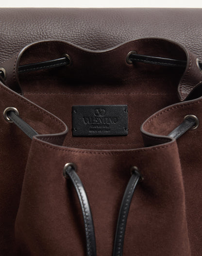 Valentino Garavani Antibes Suede Backpack