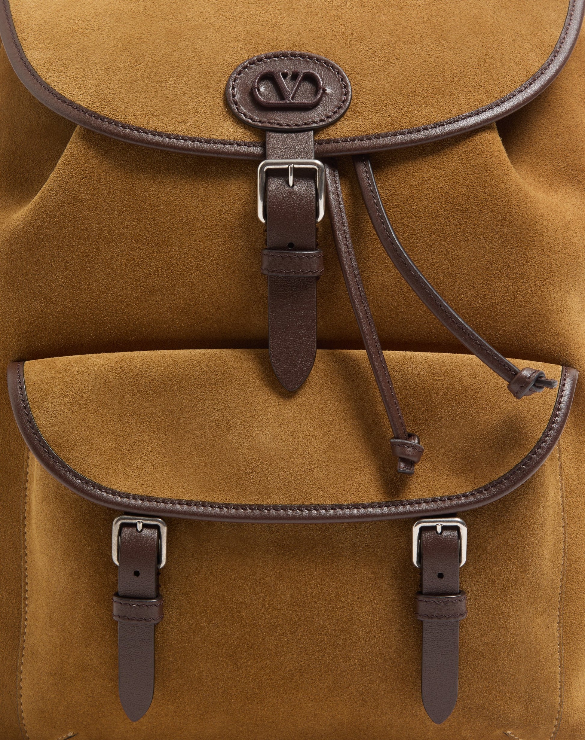 Valentino Garavani Antibes Suede Backpack