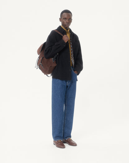 Valentino Garavani Antibes Suede Backpack