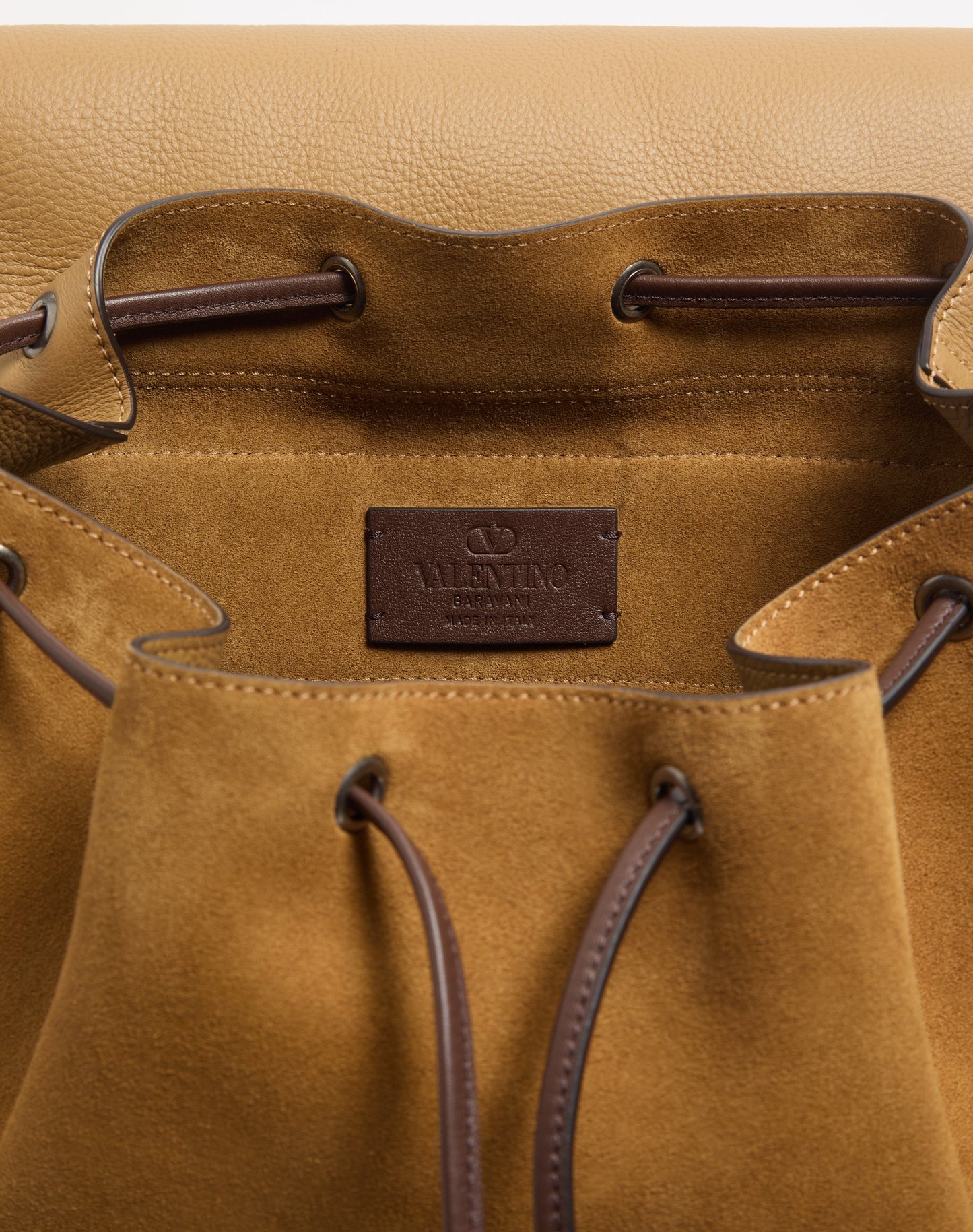 Valentino Garavani Antibes Suede Backpack