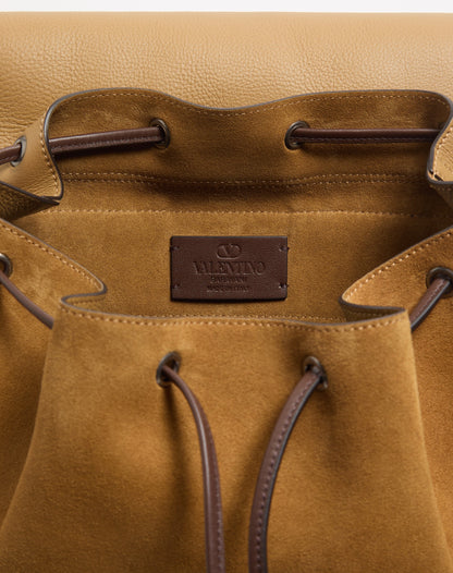 Valentino Garavani Antibes Suede Backpack
