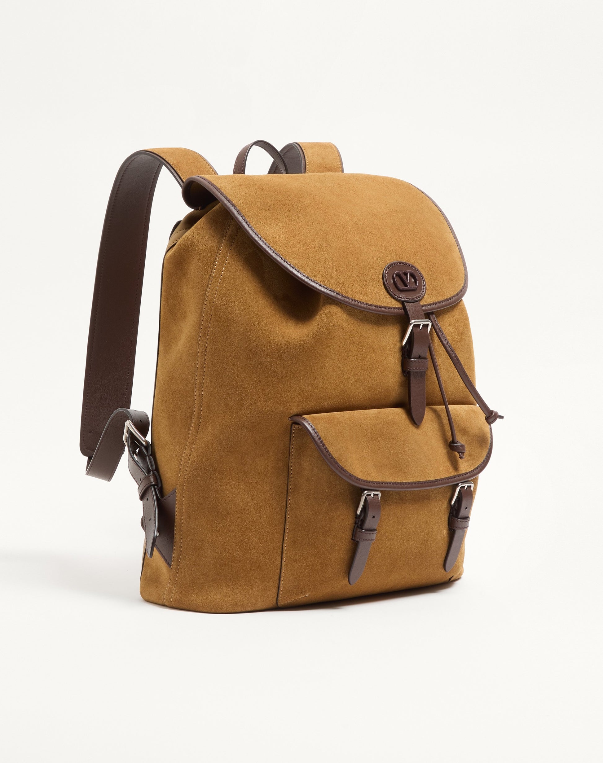 Valentino Garavani Antibes Suede Backpack