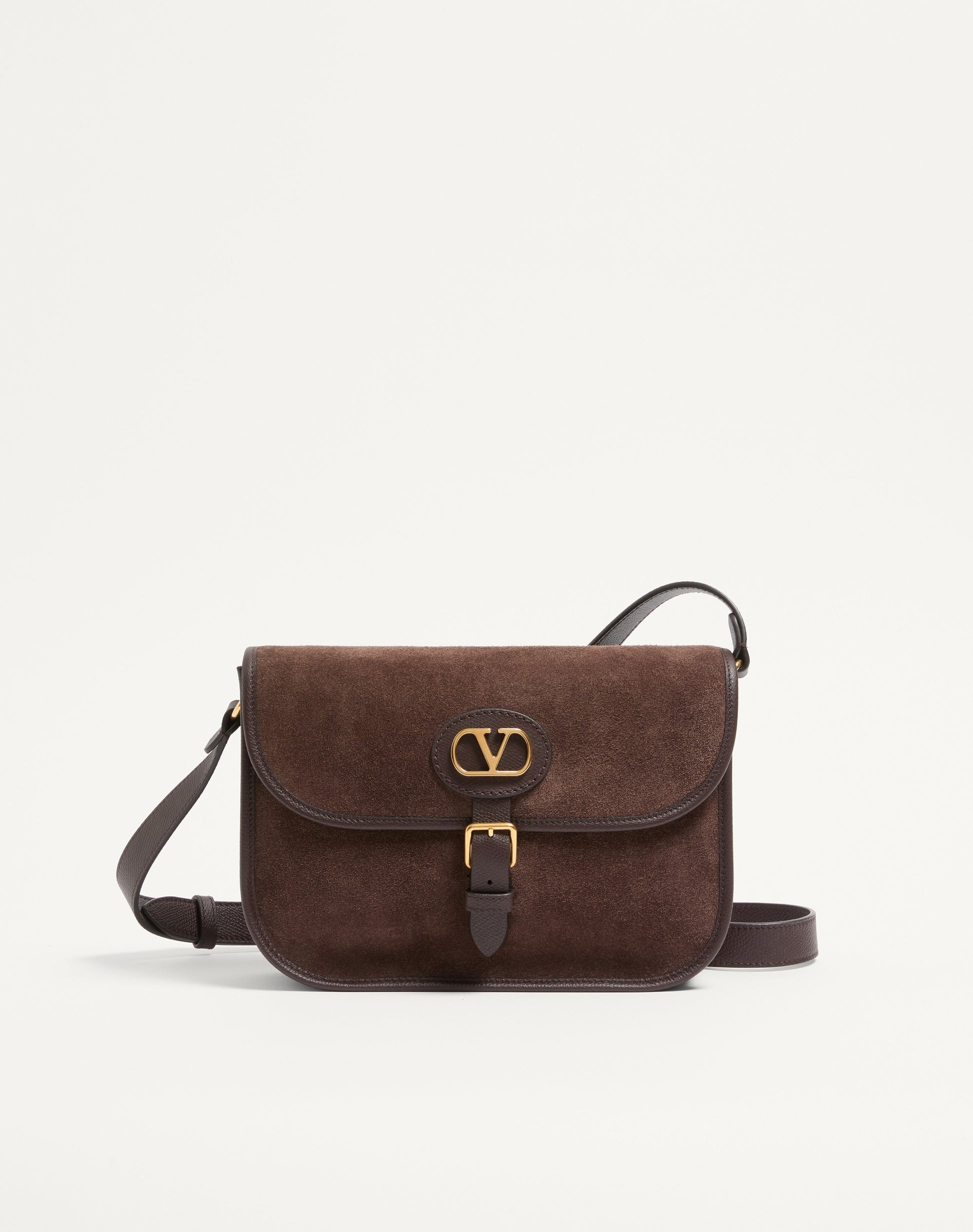 Valentino Garavani Antibes Suede Shoulder Bag