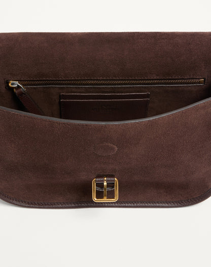 Valentino Garavani Antibes Suede Shoulder Bag