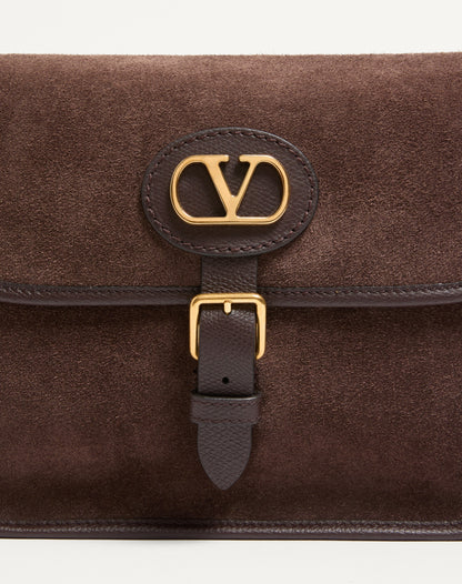 Valentino Garavani Antibes Suede Shoulder Bag