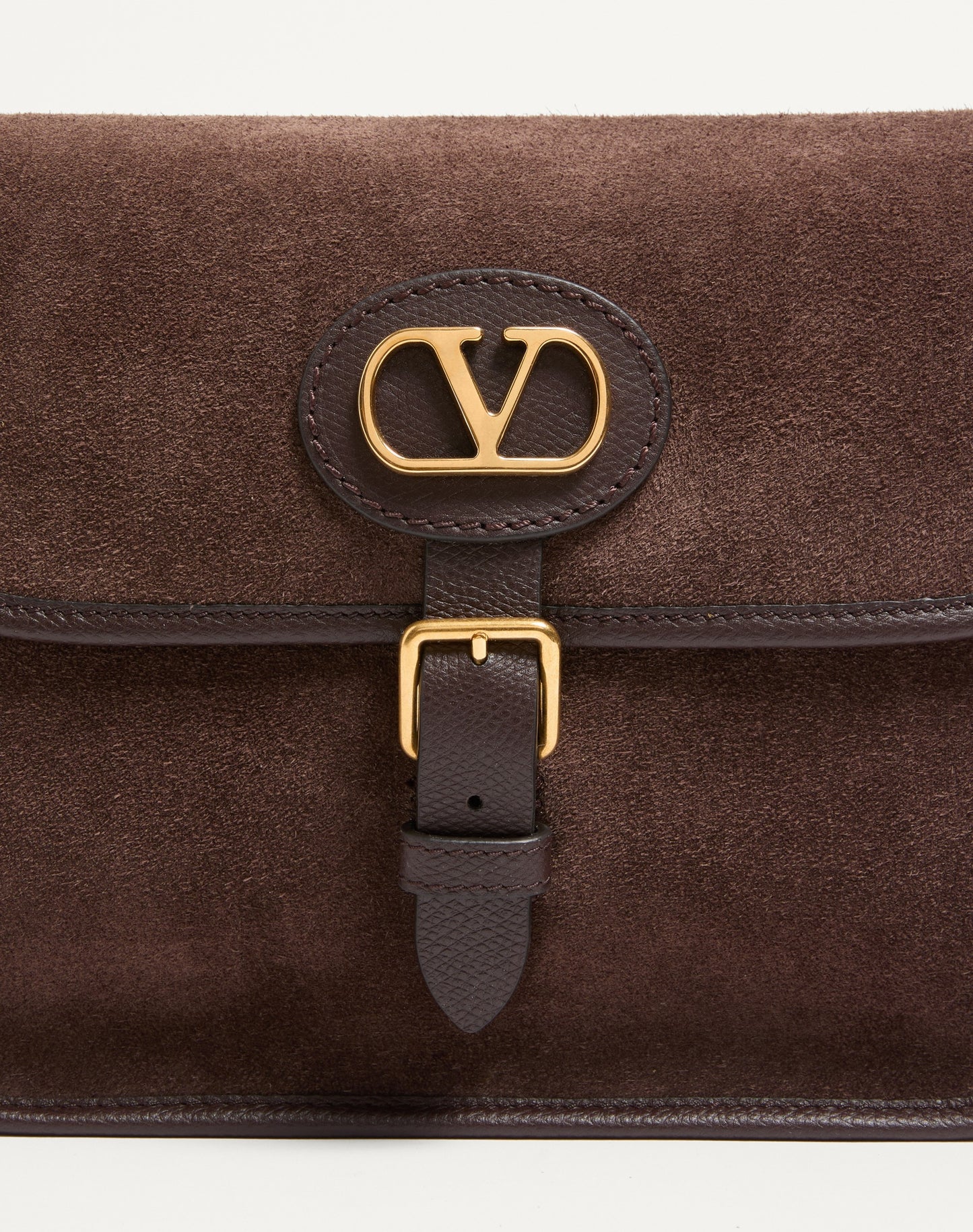 Valentino Garavani Antibes Suede Shoulder Bag