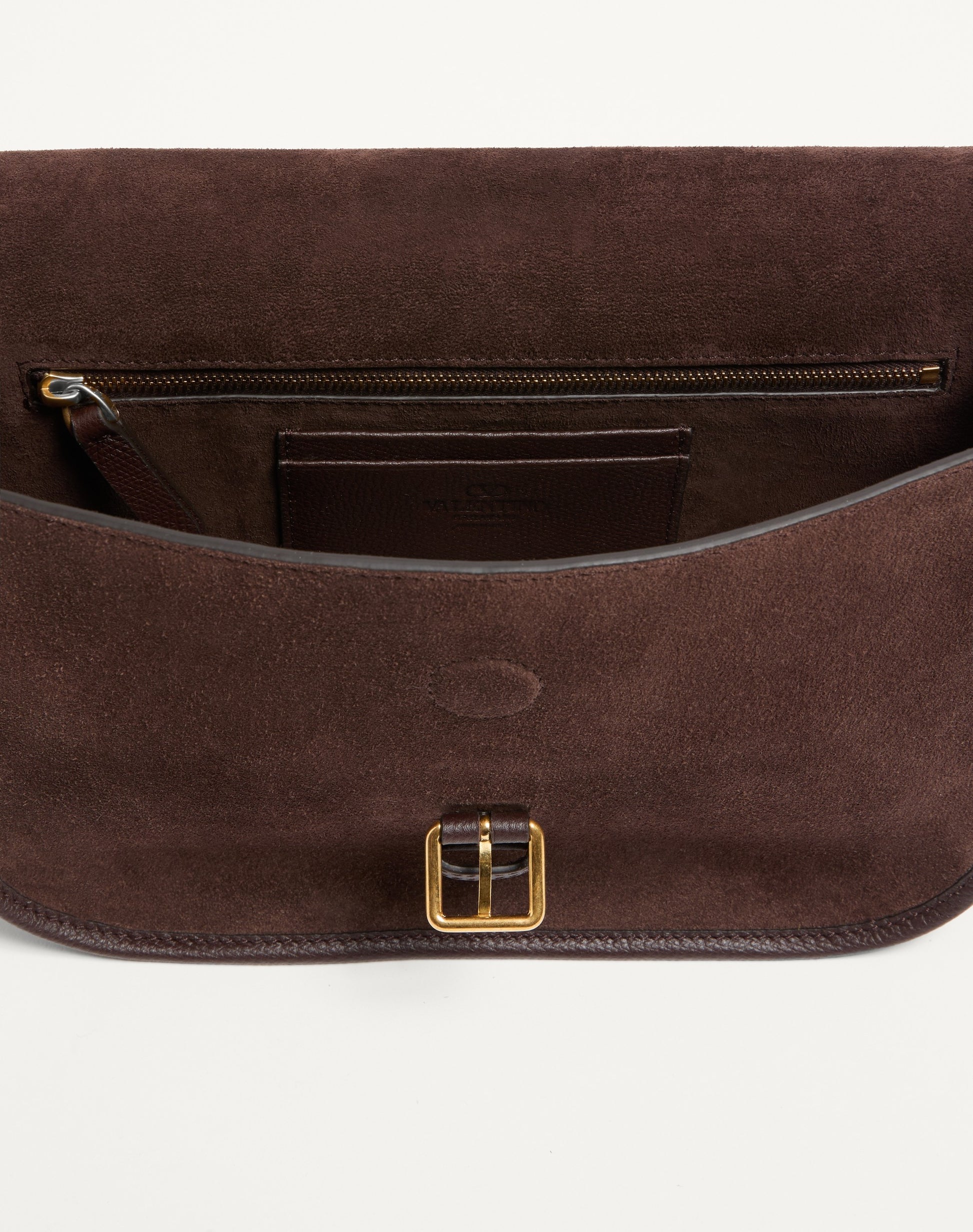 Valentino Garavani Antibes Suede Shoulder Bag