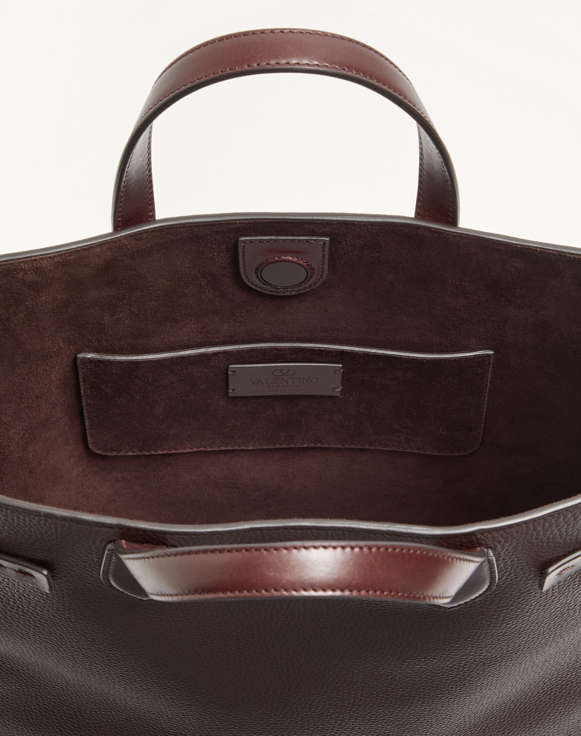 Valentino Garavani Antibes Medium Tote Bag In Grained Leather