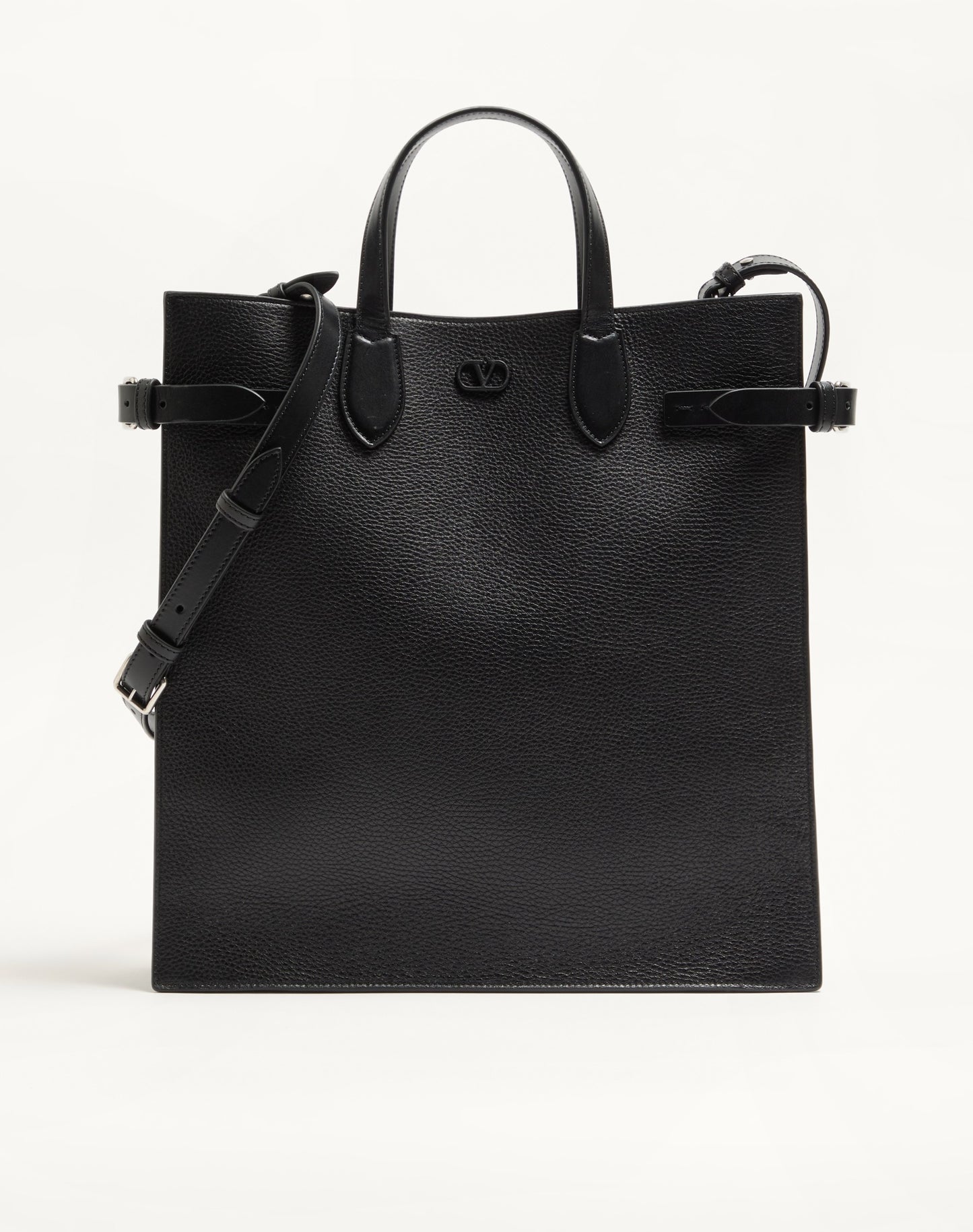 Valentino Garavani Antibes Medium Tote Bag In Grained Leather
