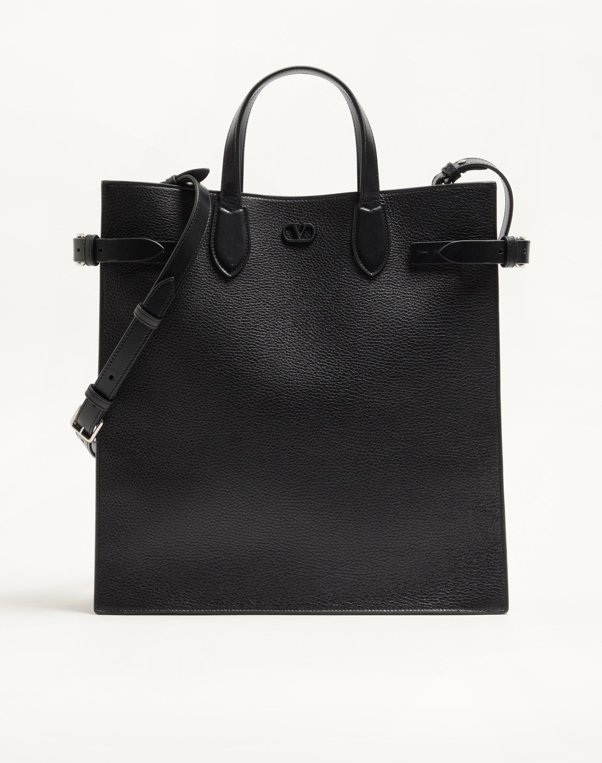 Valentino Garavani Antibes Medium Tote Bag In Grained Leather
