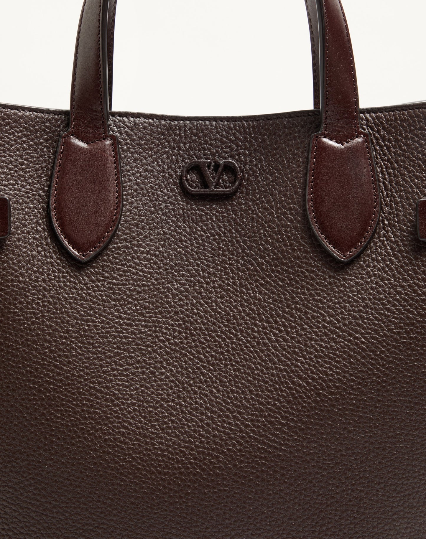 Valentino Garavani Antibes Medium Tote Bag In Grained Leather