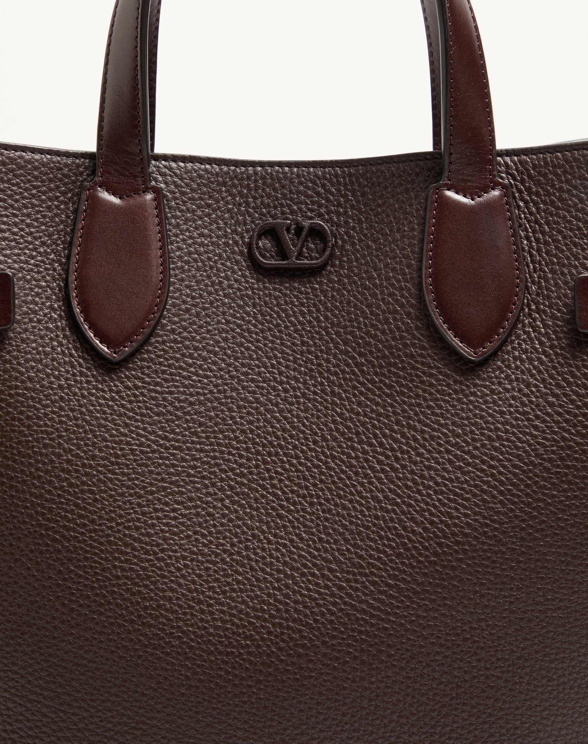 Valentino Garavani Antibes Medium Tote Bag In Grained Leather