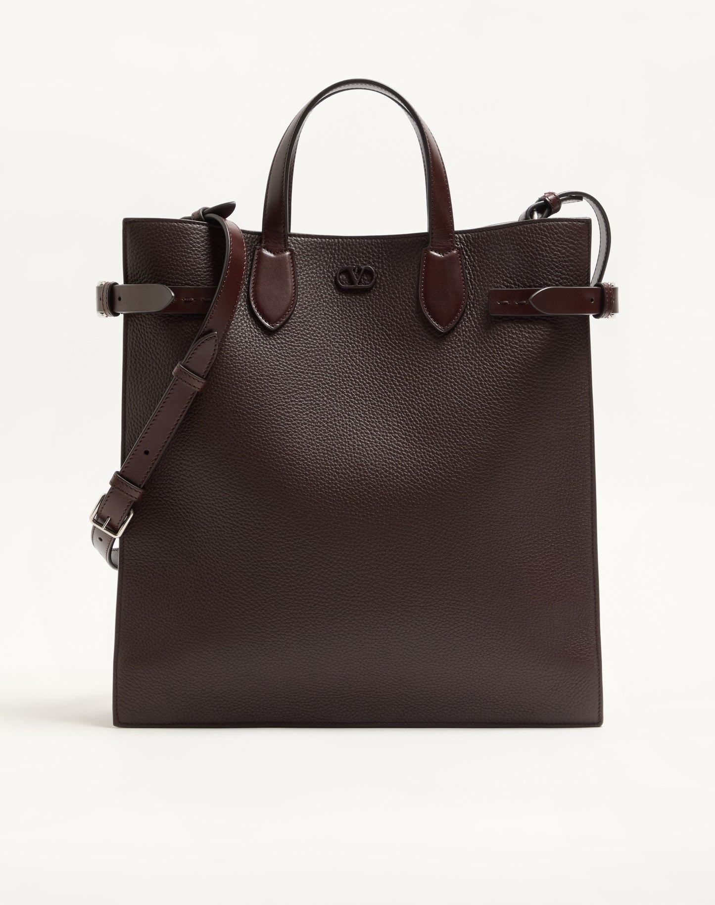 Valentino Garavani Antibes Medium Tote Bag In Grained Leather