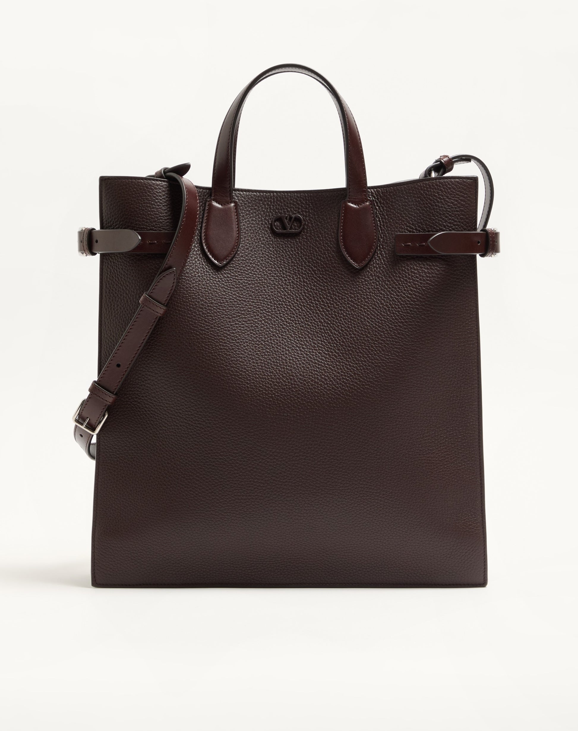 Valentino Garavani Antibes Medium Tote Bag In Grained Leather