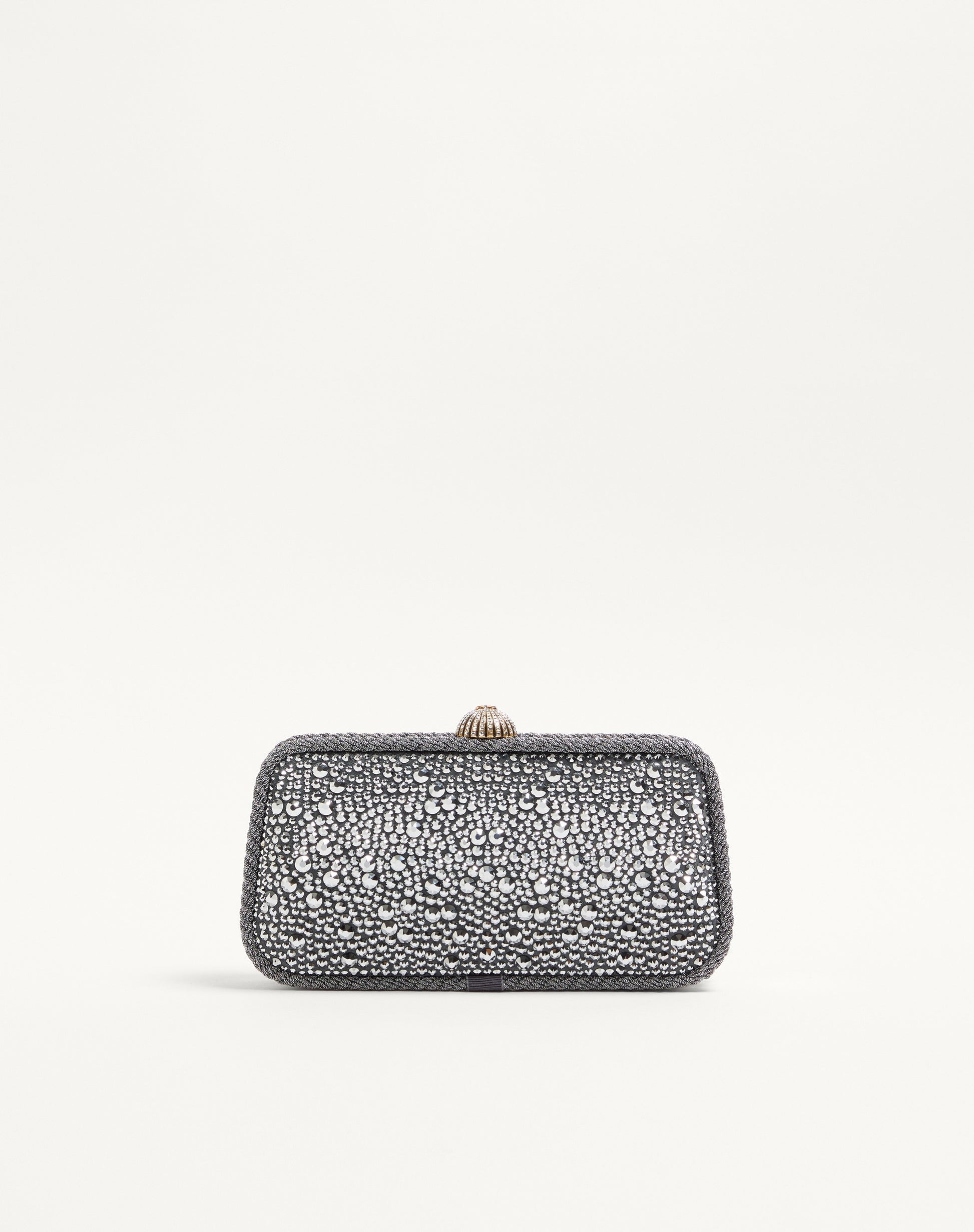 Valentino Garavani Carry Secrets Minaudiere With Rhinestones