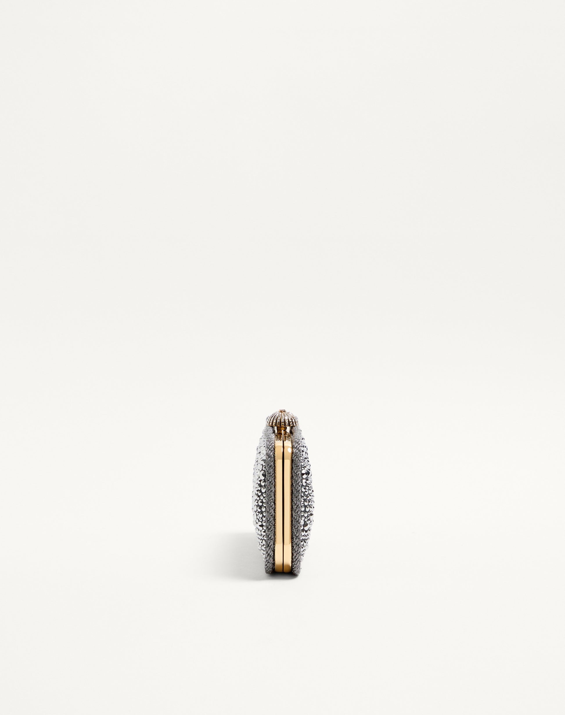 Valentino Garavani Carry Secrets Minaudiere With Rhinestones