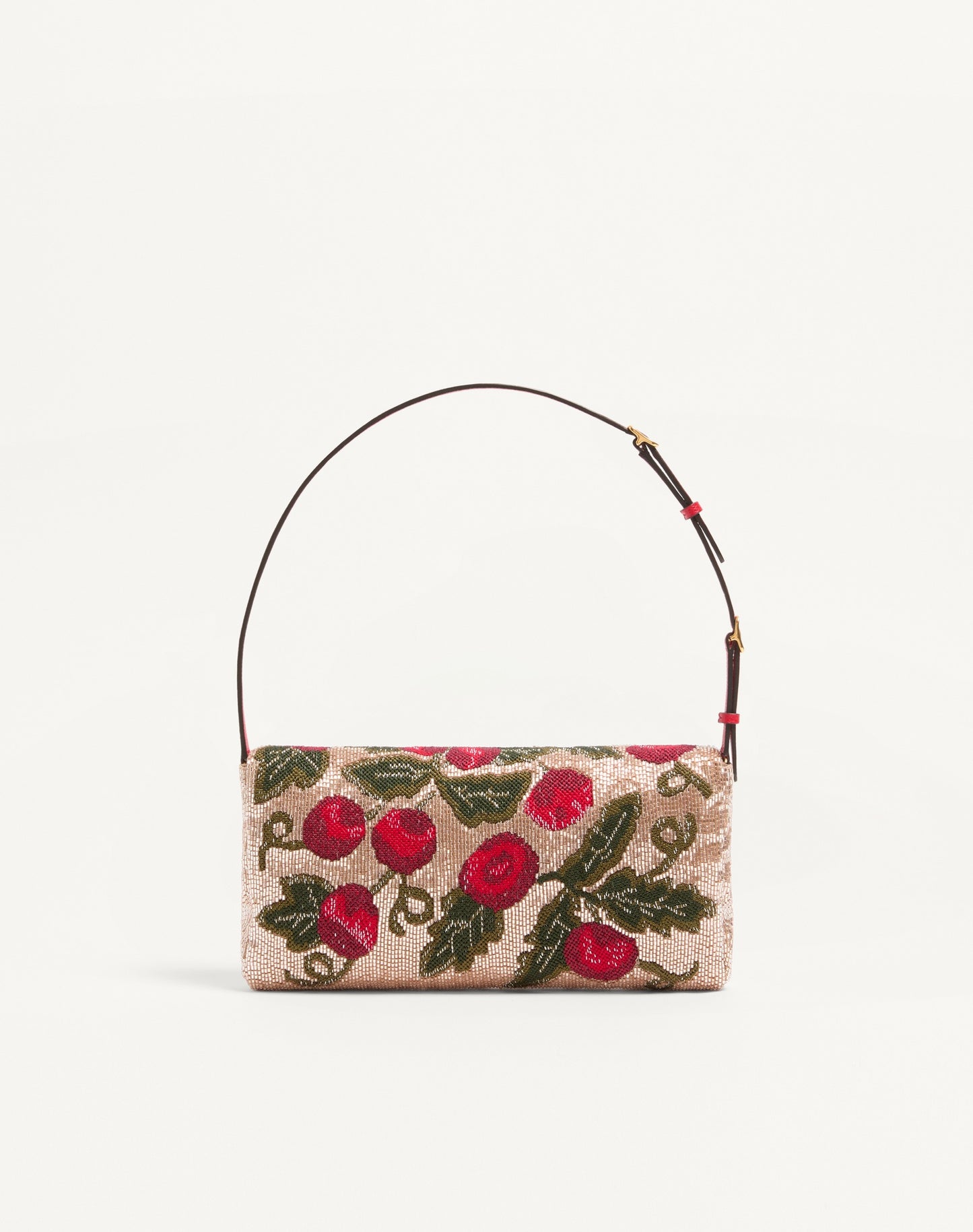 Valentino Garavani Devain Embroidered Small Shoulder Bag