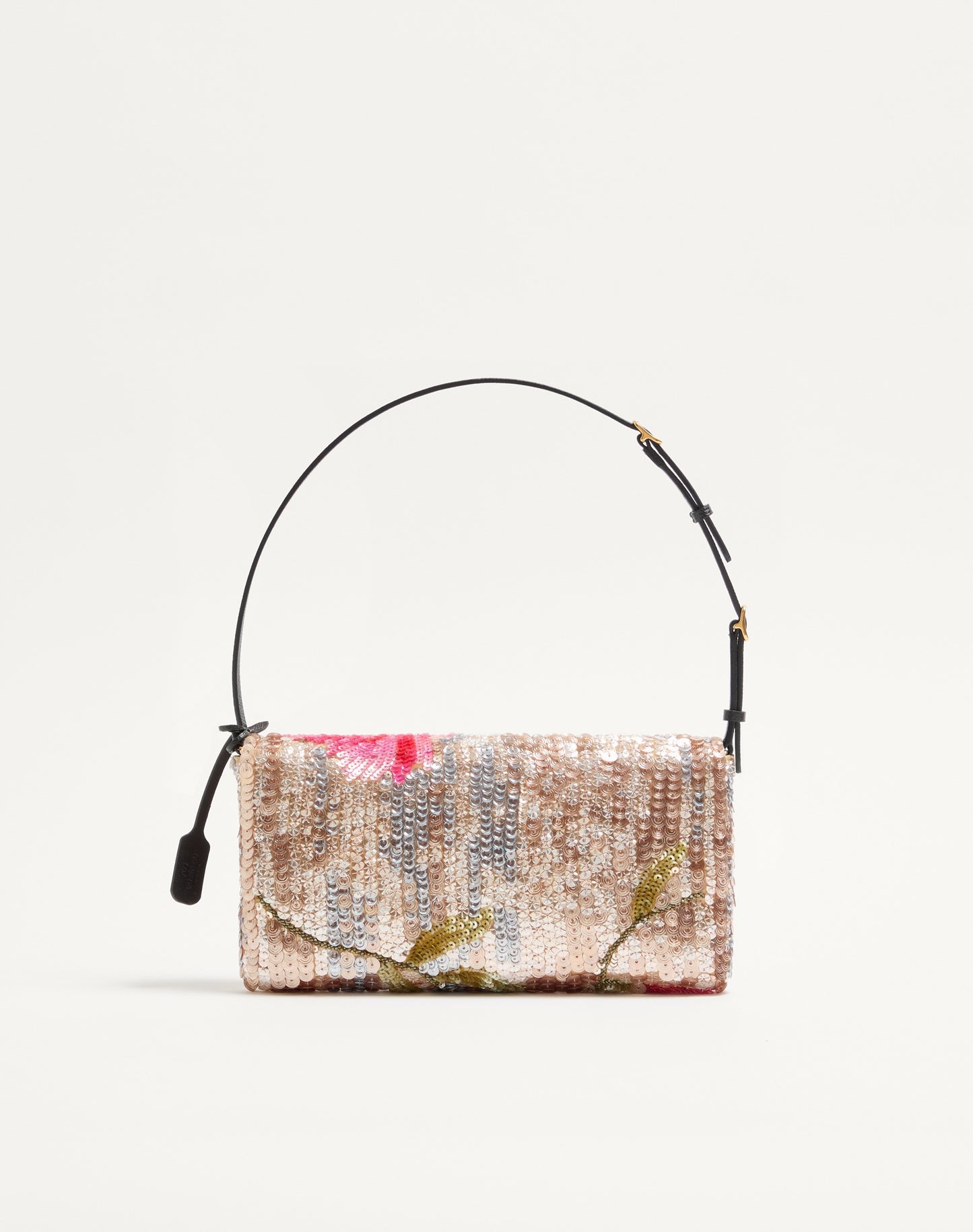 Valentino Garavani Devain Small Embroidered Shoulder Bag