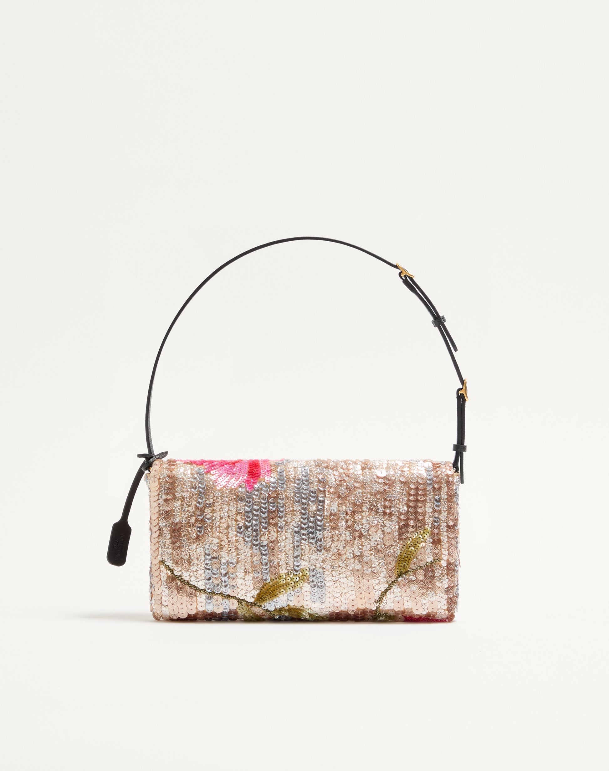 Valentino Garavani Devain Small Embroidered Shoulder Bag