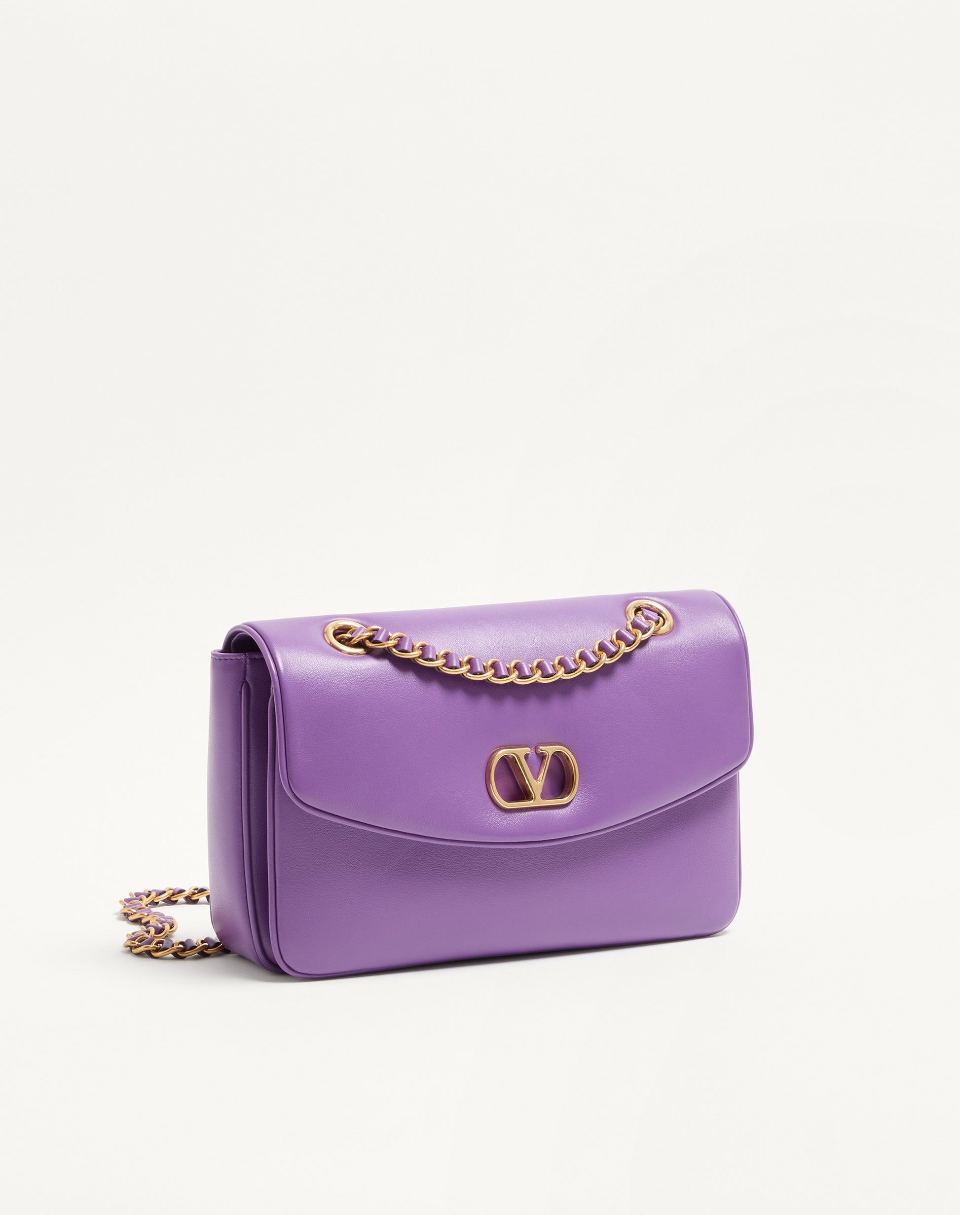 Valentino Garavani Djuna Medium Chain Bag In Nappa Leather
