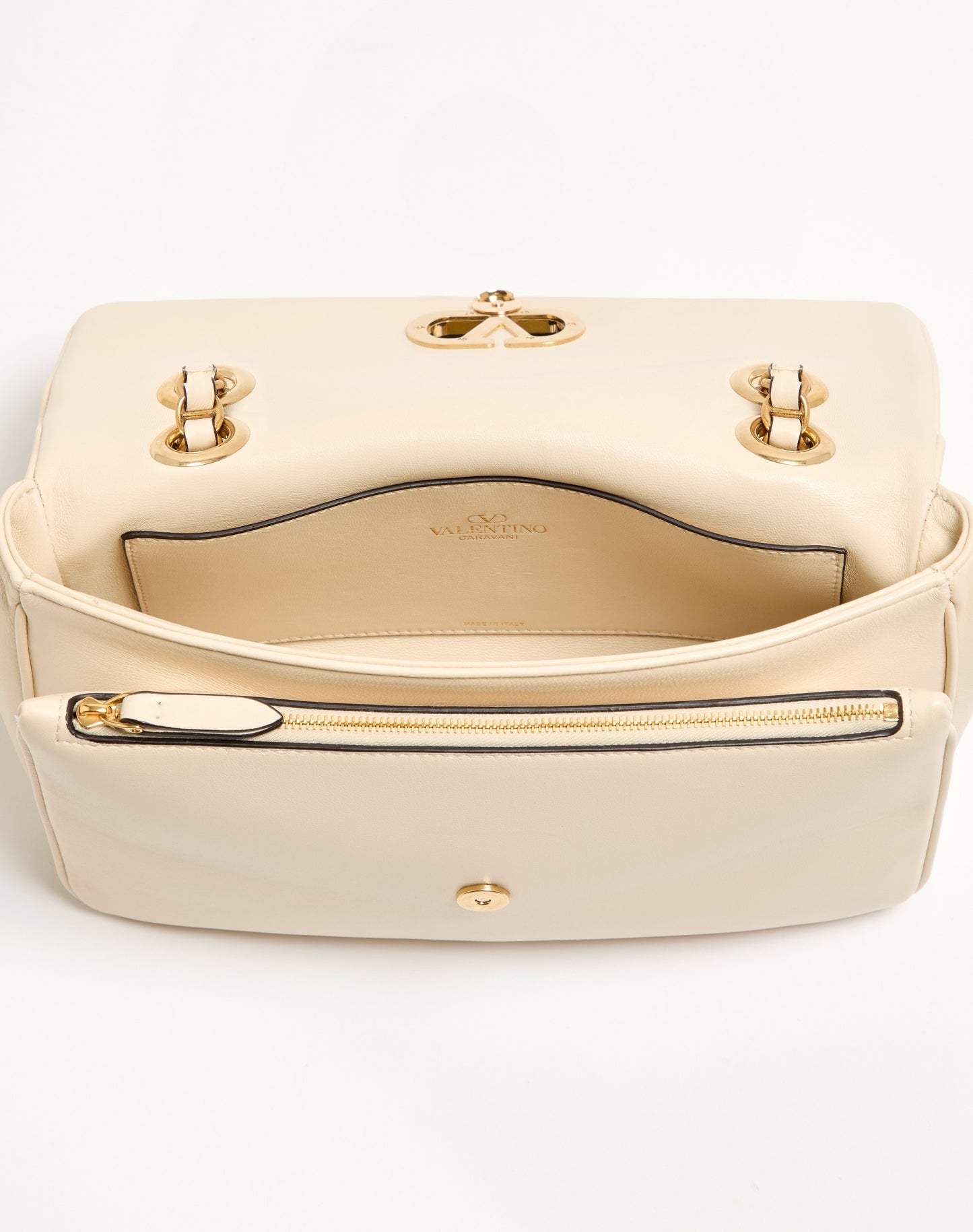 Valentino Garavani Djuna Medium Chain Bag In Nappa Leather