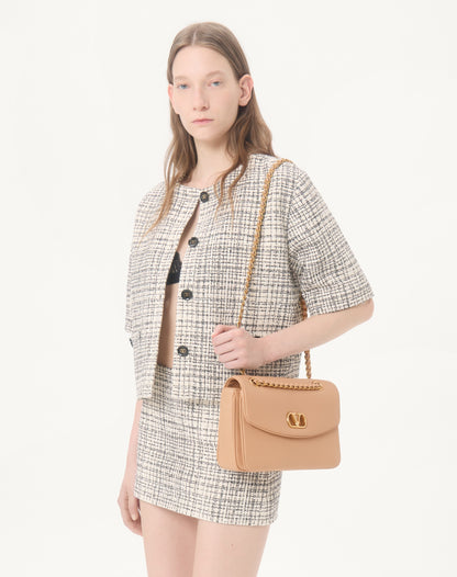 Valentino Garavani Djuna Medium Chain Bag In Nappa Leather