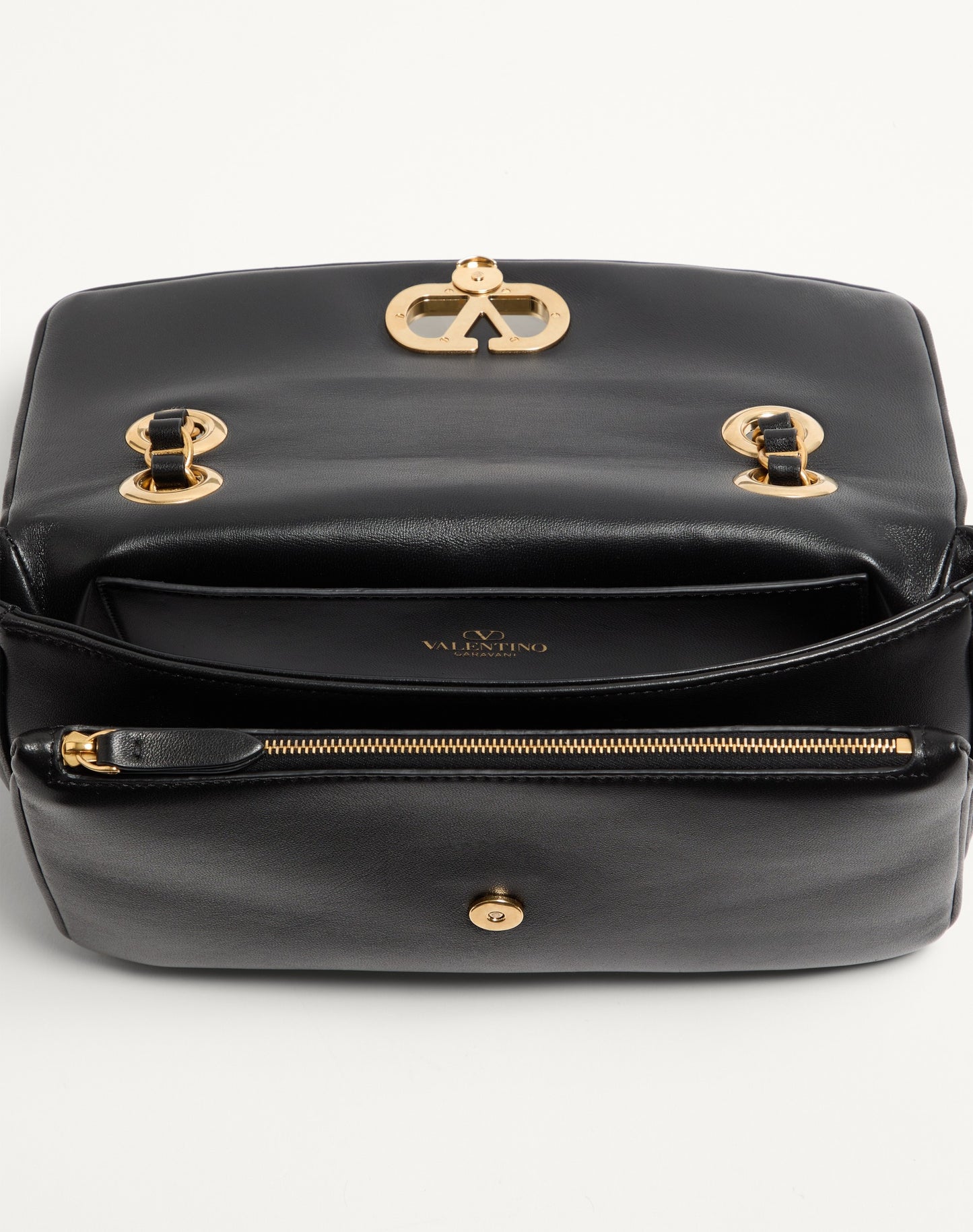 Valentino Garavani Djuna Medium Chain Bag In Nappa Leather