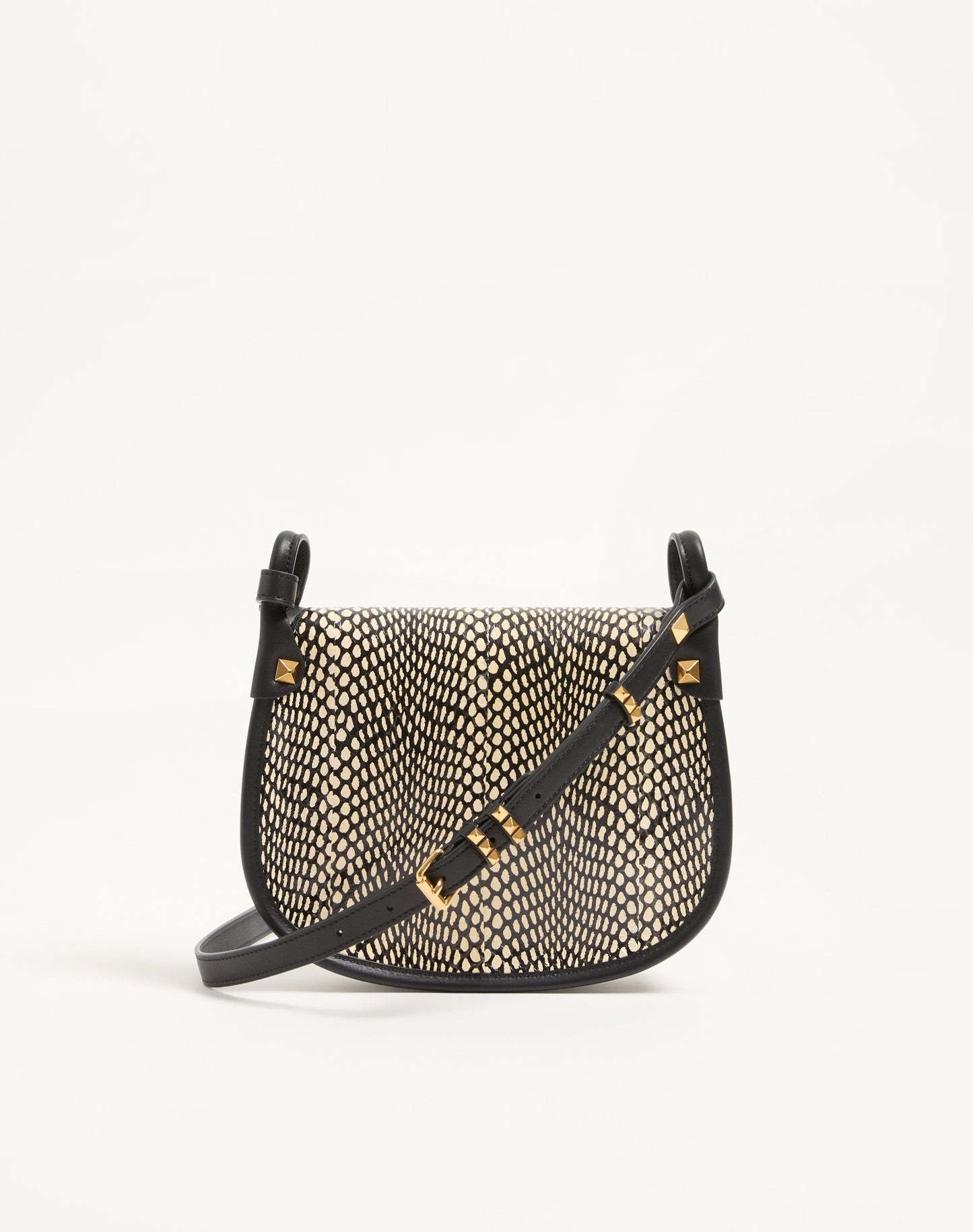 Valentino Garavani Flâneuse Small Cobra Print Elaphe Shoulder Bag