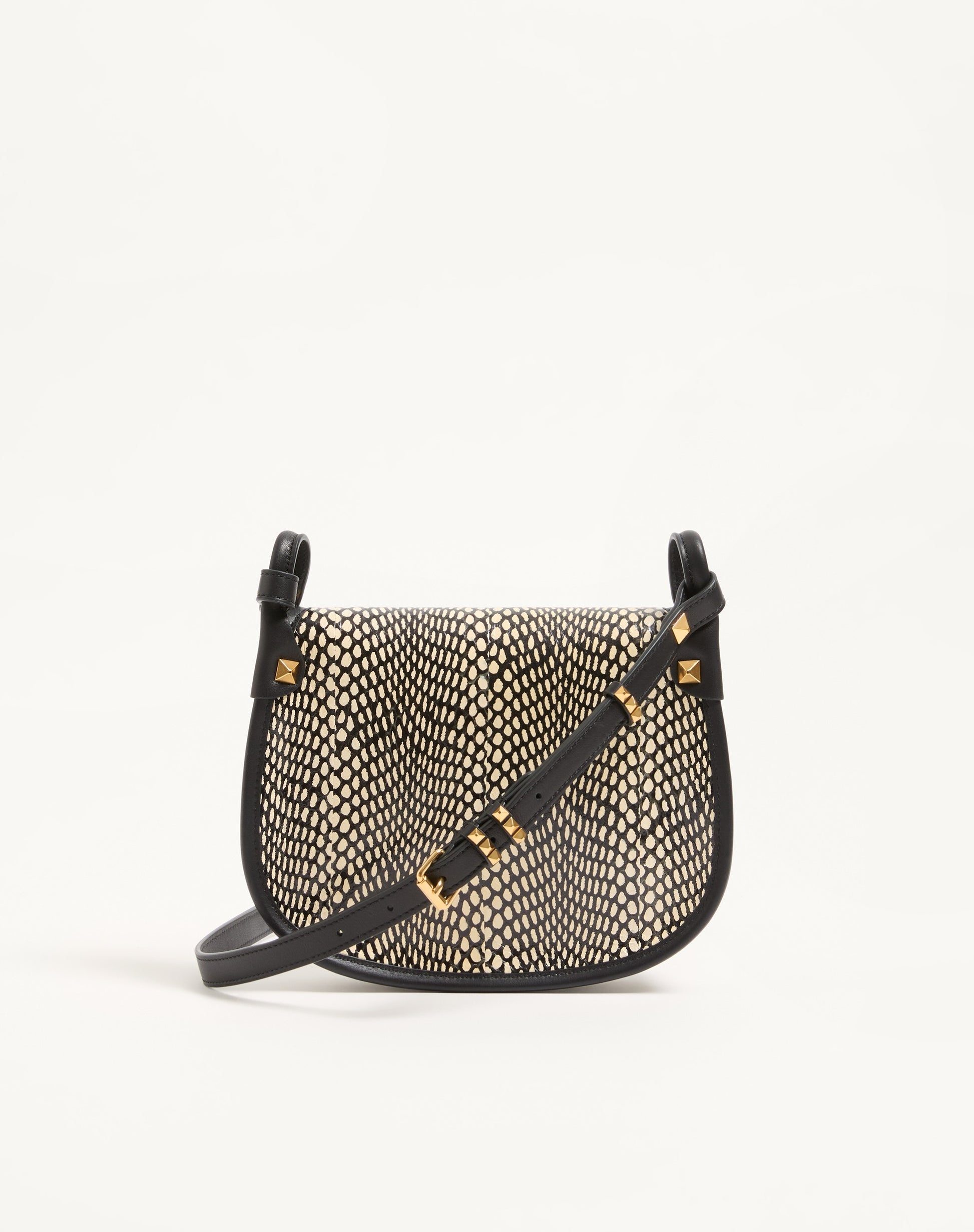 Valentino Garavani Flâneuse Small Cobra Print Elaphe Shoulder Bag