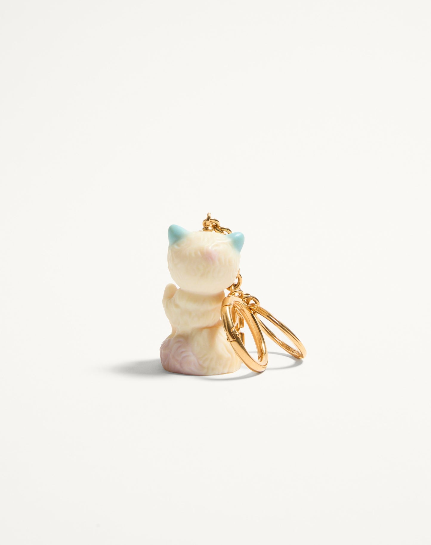 Valentino Garavani Le Chat De La Maison Nylon Bag Charm With Key Ring
