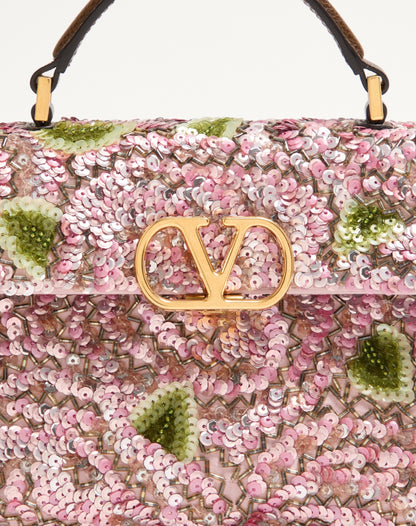 Valentino Garavani Mini Vsling Embroidered Handbag
