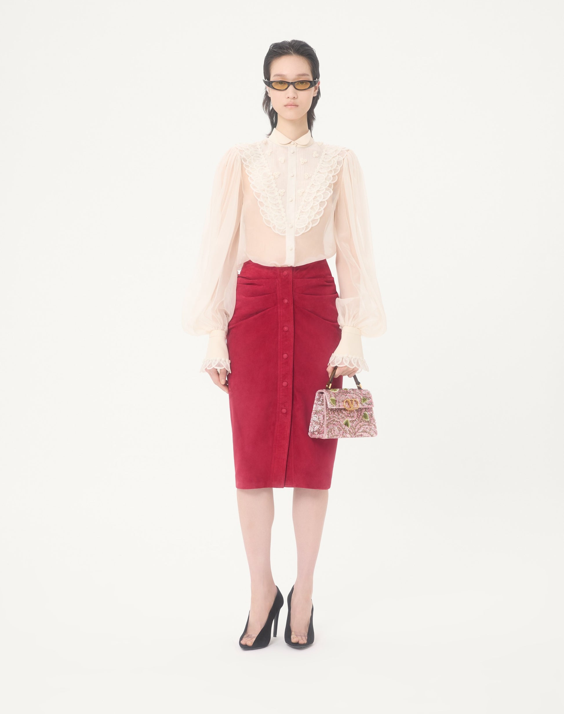 Valentino Garavani Mini Vsling Embroidered Handbag