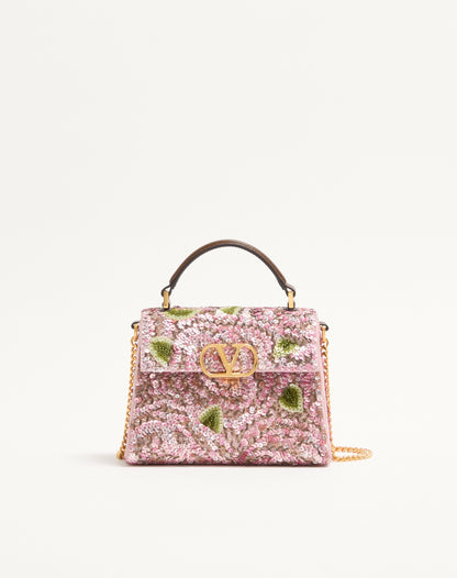 Valentino Garavani Mini Vsling Embroidered Handbag