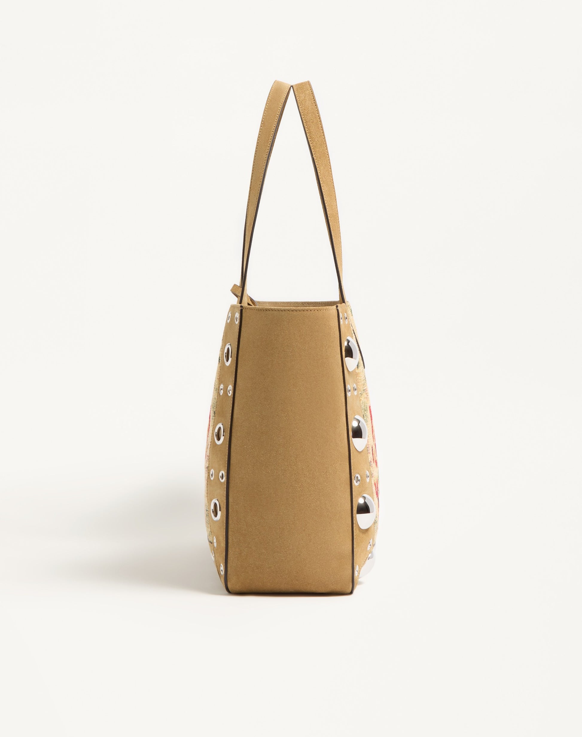 Valentino Garavani Nellcôte Medium Shopping Bag In Jacquard Fabric