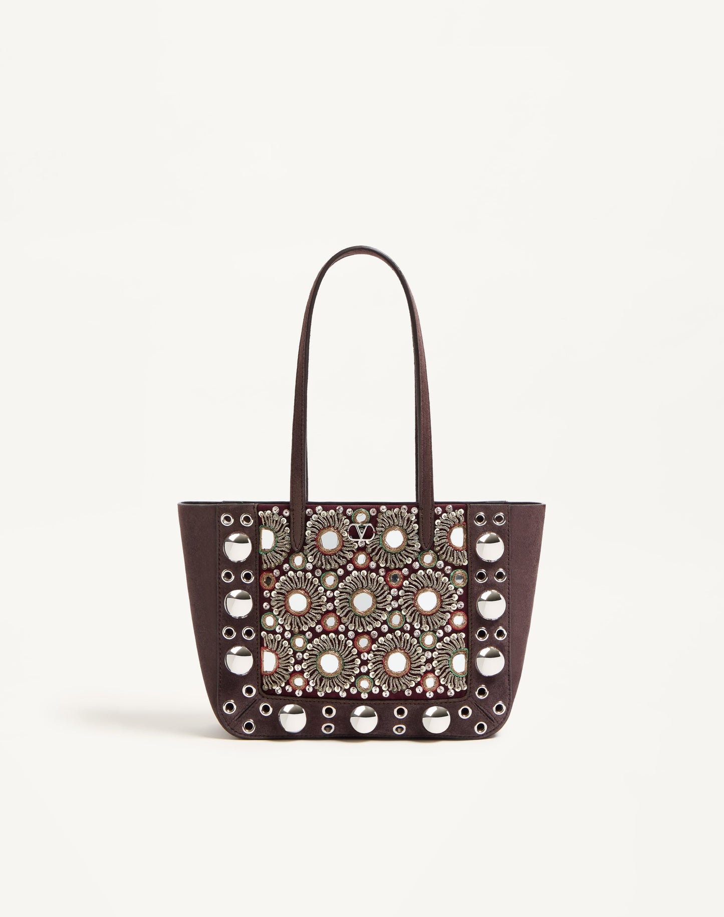 Valentino Garavani Nellcôte Mini Embroidered Shopping Bag