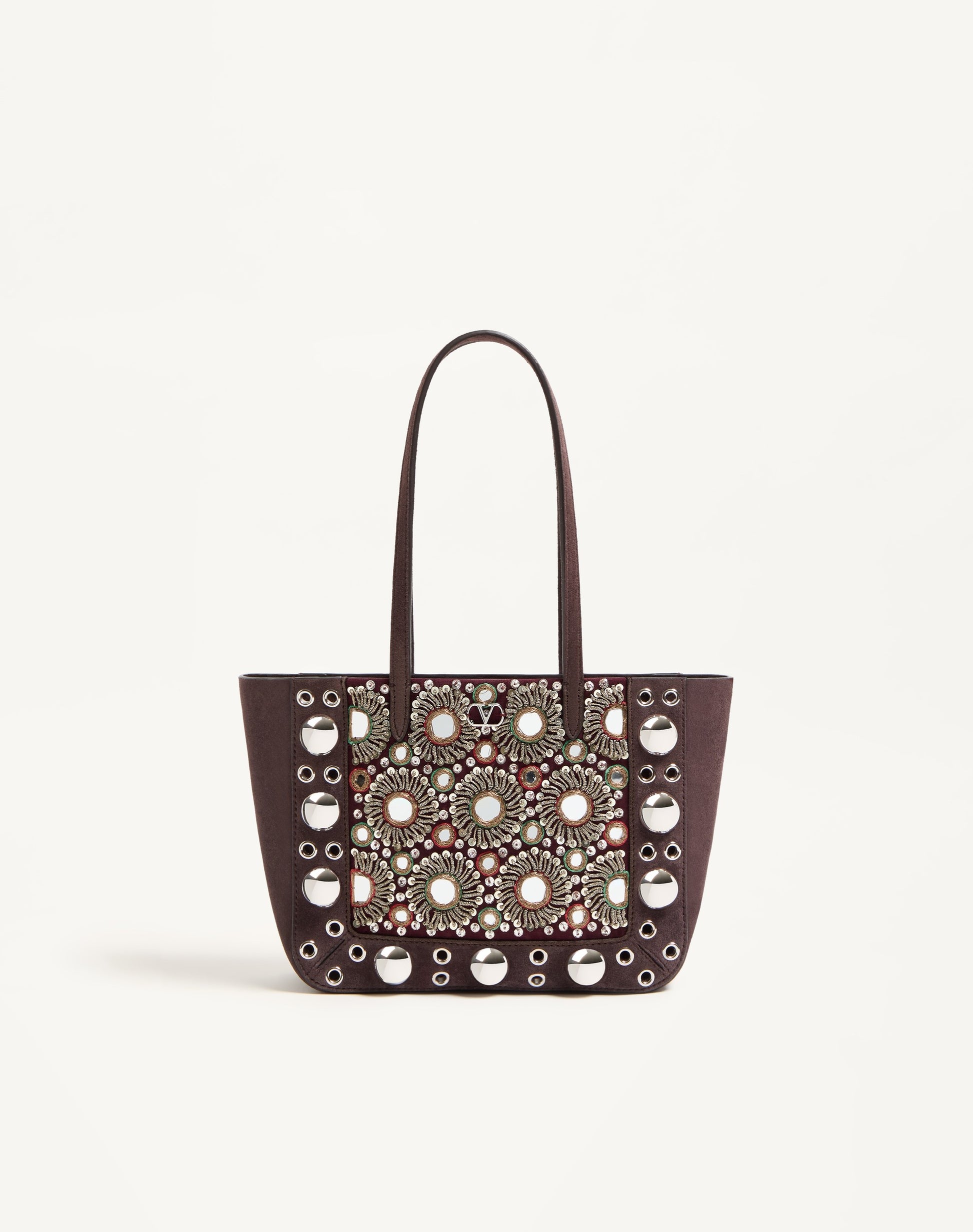 Valentino Garavani Nellcôte Mini Embroidered Shopping Bag