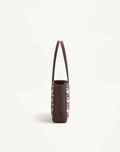 Valentino Garavani Nellcôte Mini Embroidered Shopping Bag