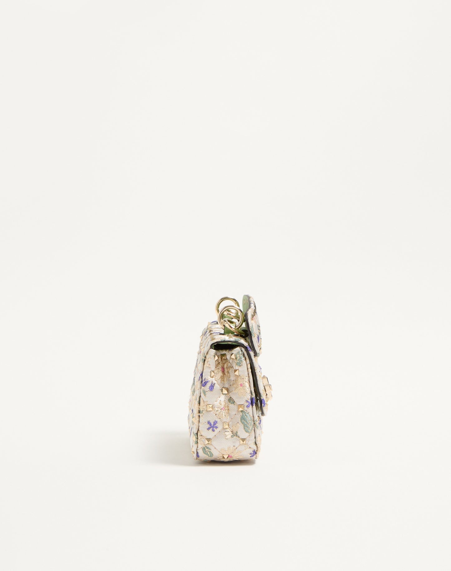 Valentino Garavani Rockstud Spike Small Jacquard Bag