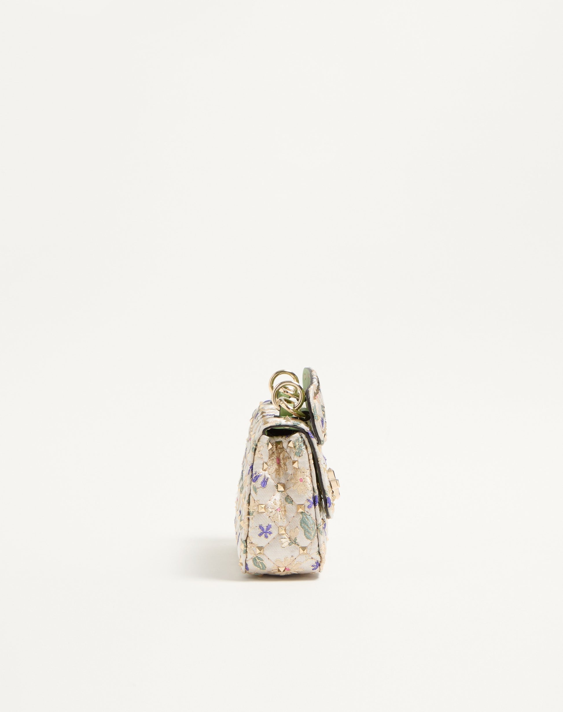 Valentino Garavani Rockstud Spike Small Jacquard Bag