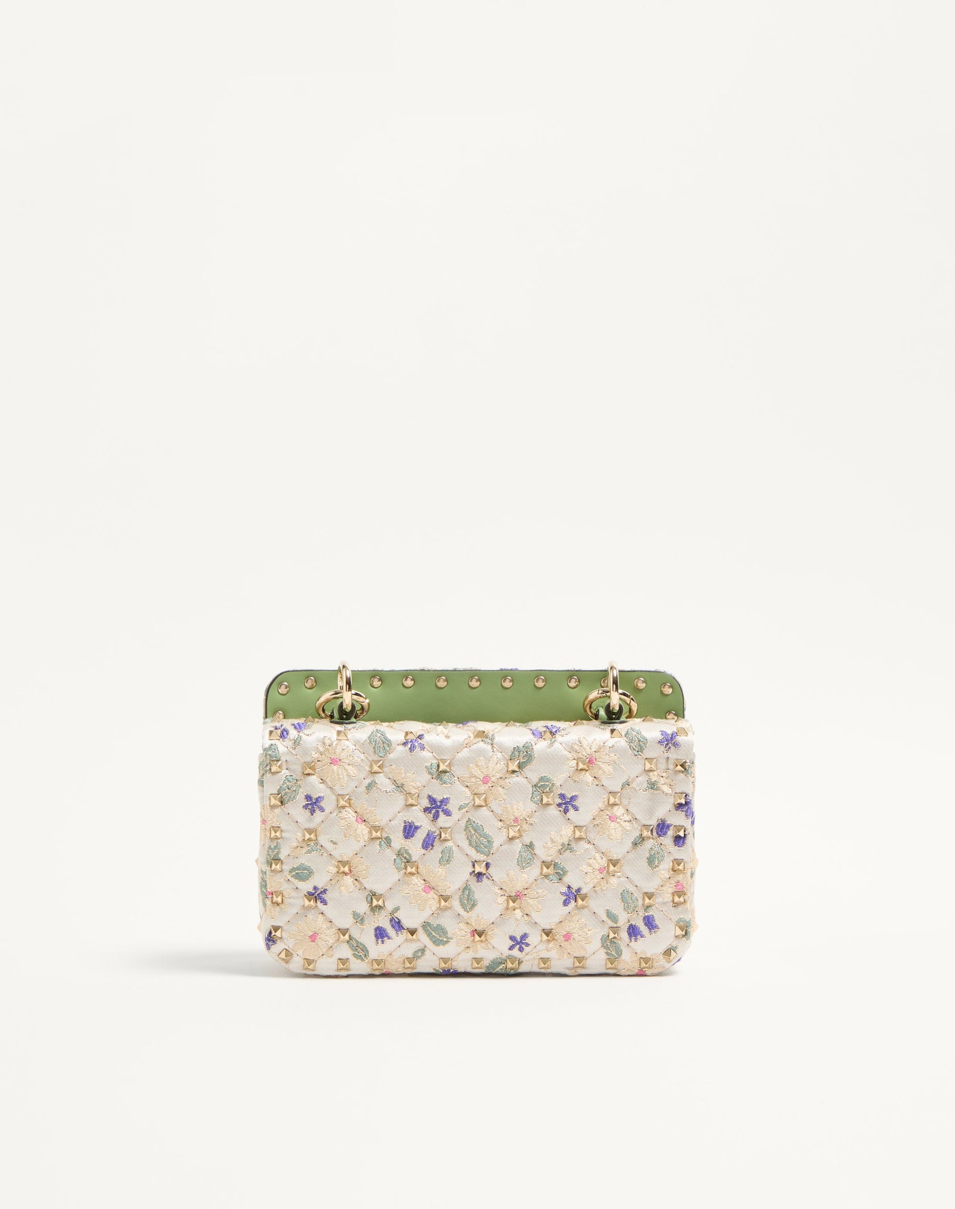 Valentino Garavani Rockstud Spike Small Jacquard Bag
