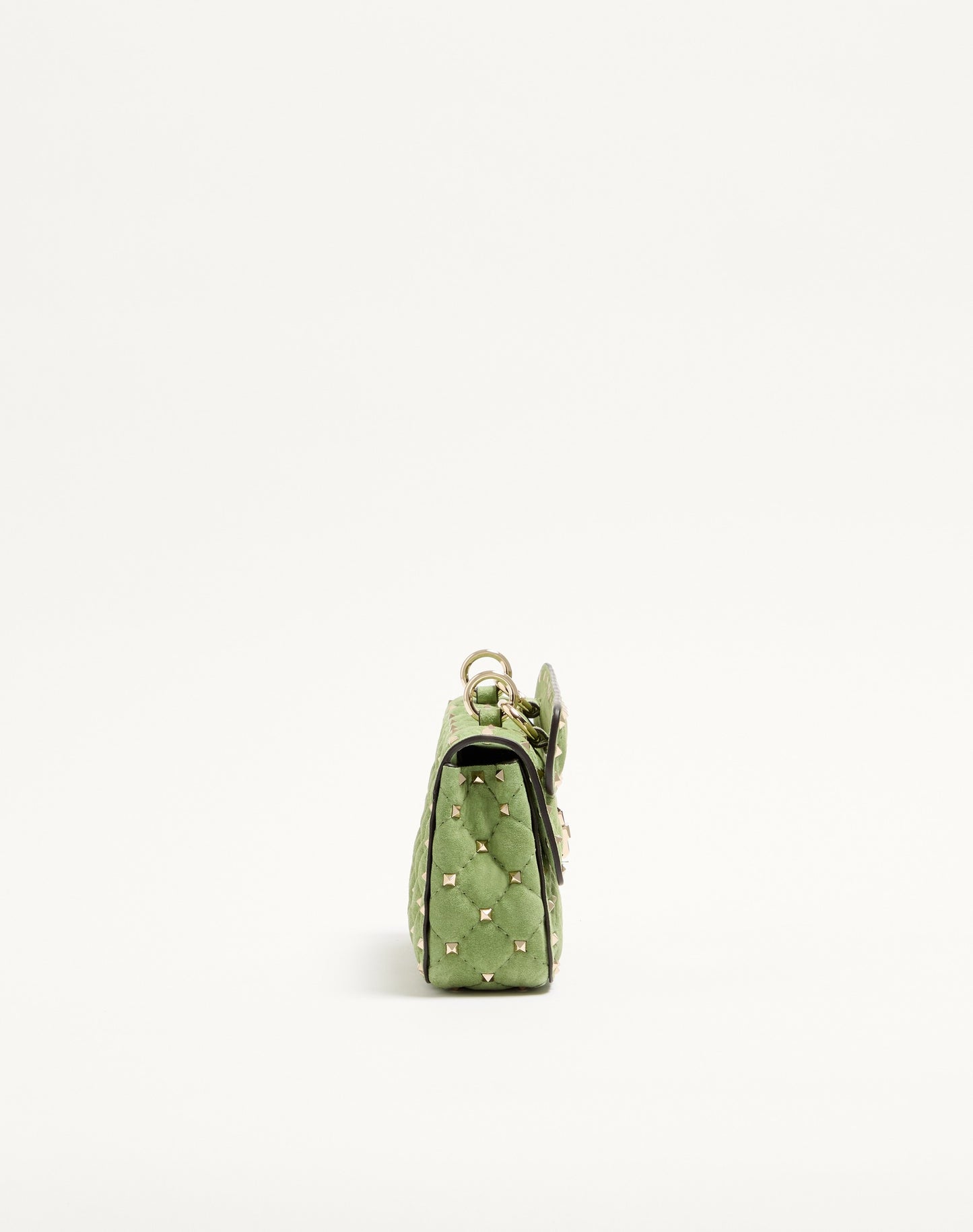 Valentino Garavani Rockstud Spike Small Suede Bag