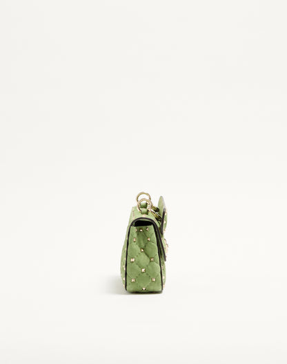 Valentino Garavani Rockstud Spike Small Suede Bag