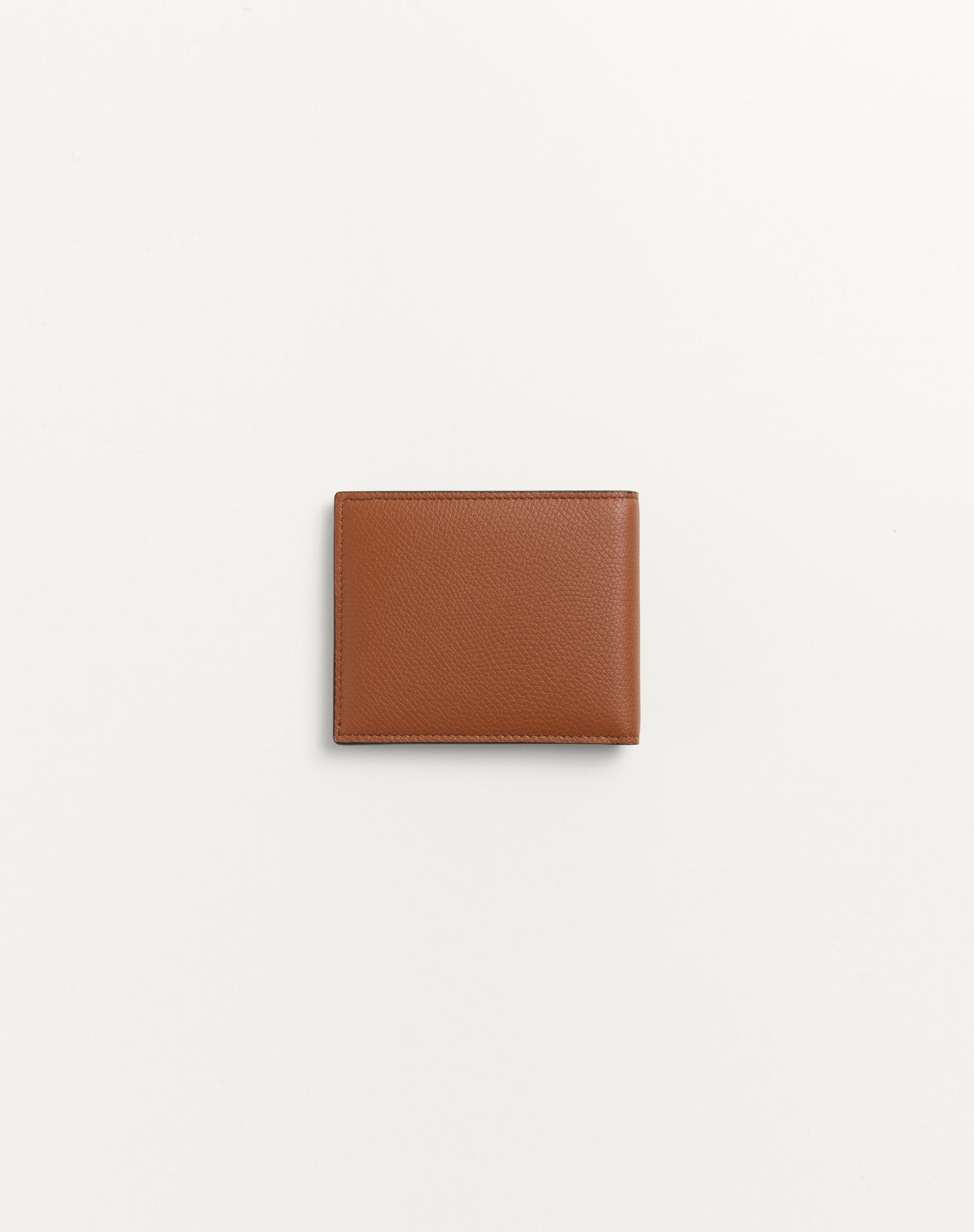 Valentino Garavani Vlogo Signature Grainy Calfskin Wallet