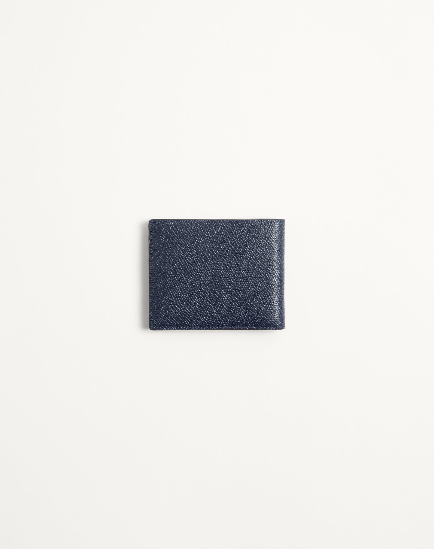 Valentino Garavani Vlogo Signature Grainy Calfskin Wallet