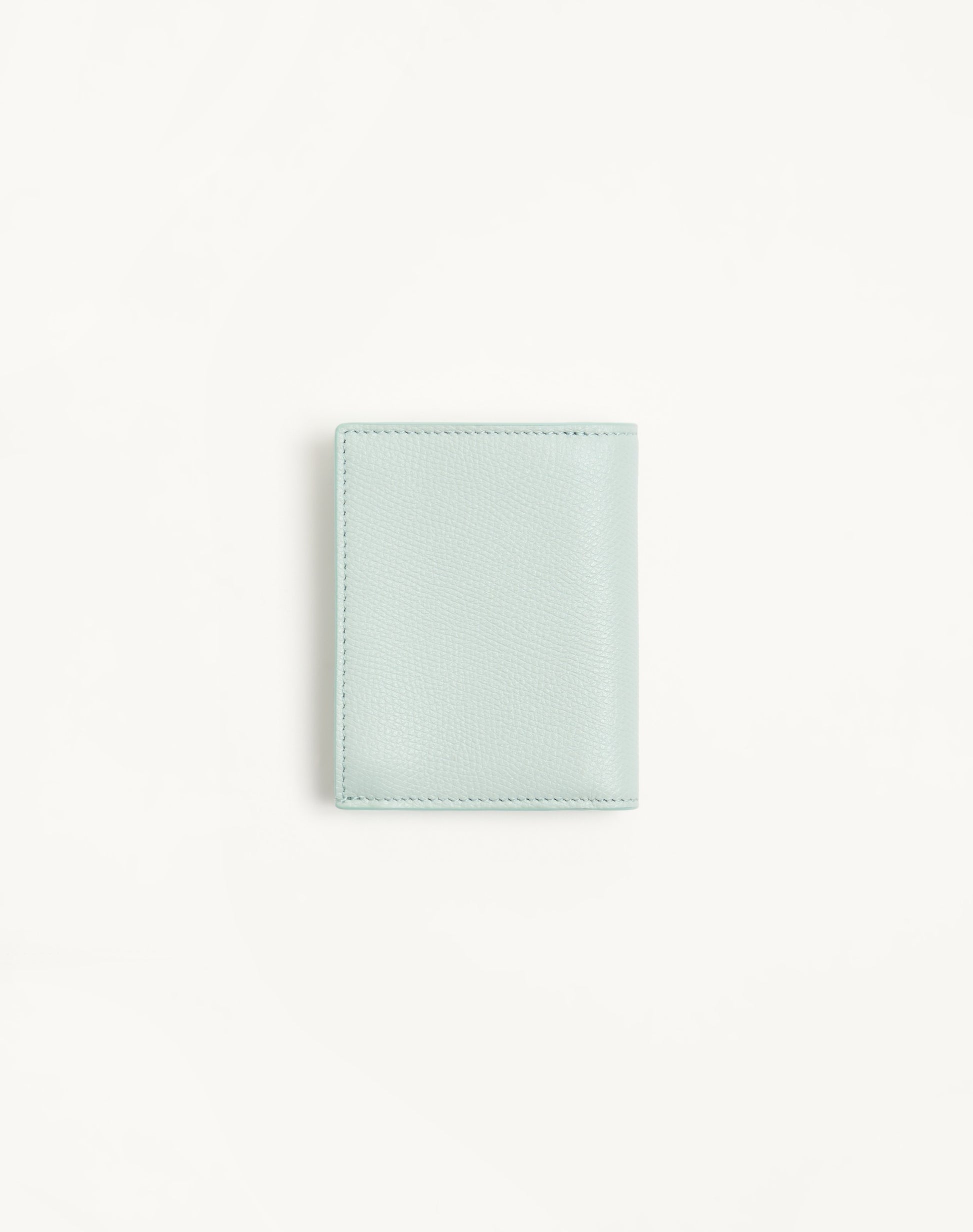 Valentino Garavani Vlogo Signature Wallet In Grainy Calfskin