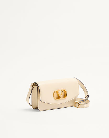 Valentino Garavani Vain Clutch Bag In Shiny Calfskin