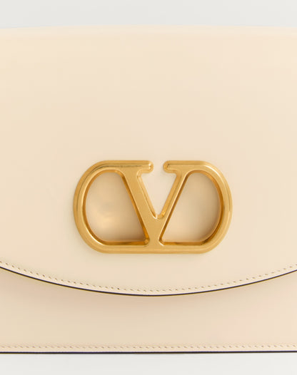 Valentino Garavani Vain Shoulder Bag In Shiny Calfskin